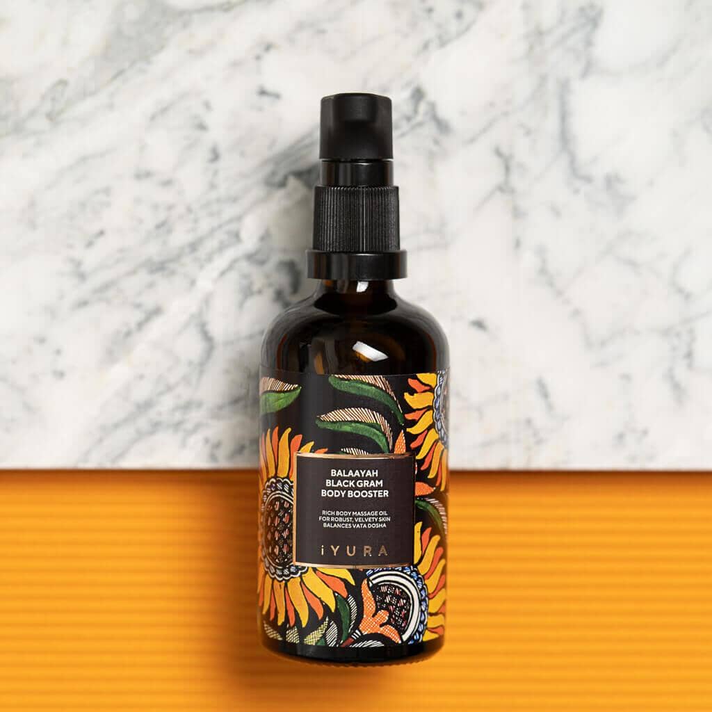 Balaayah Black Gram Body Booster - Body Oil - Image 3