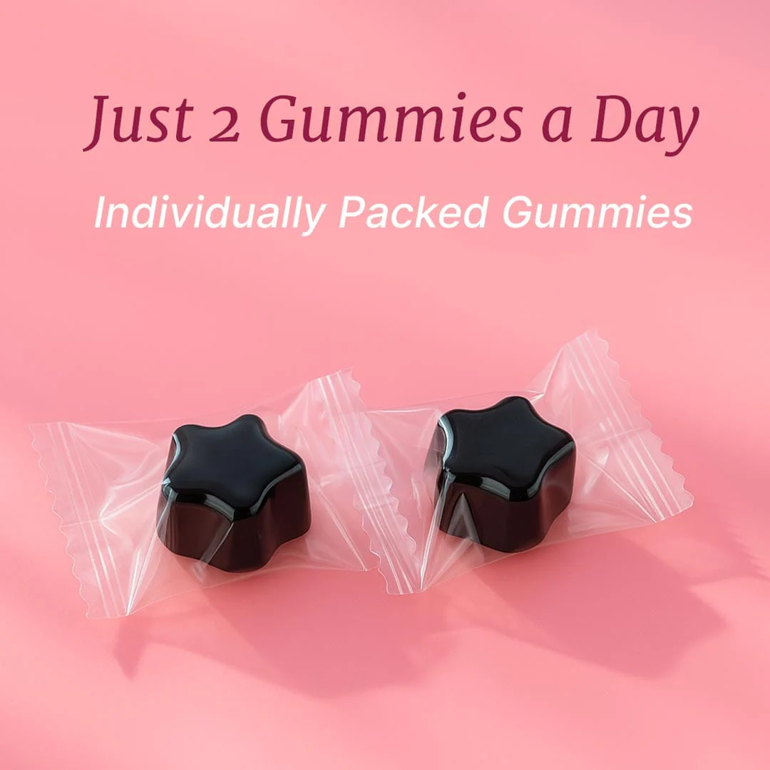 Amla Gummies I Vegan Gummies with Plant-based Actives for Anti-aging Benefits, Healthy Skin, Digestion and Immunity - Image 5