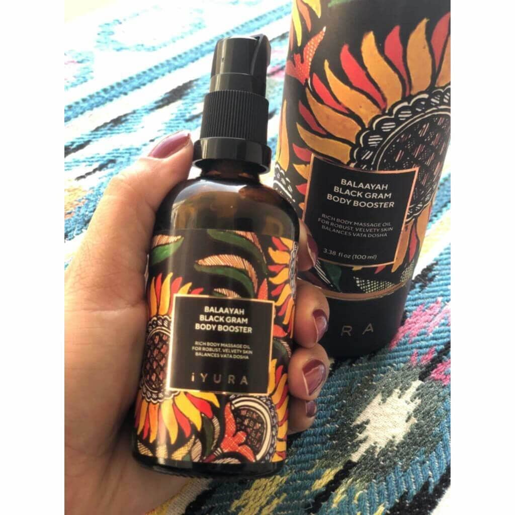 Balaayah Black Gram Body Booster: Body Massage Oil for Dry, Aging Skin - In 4 Indulging Aromas! - Image 13