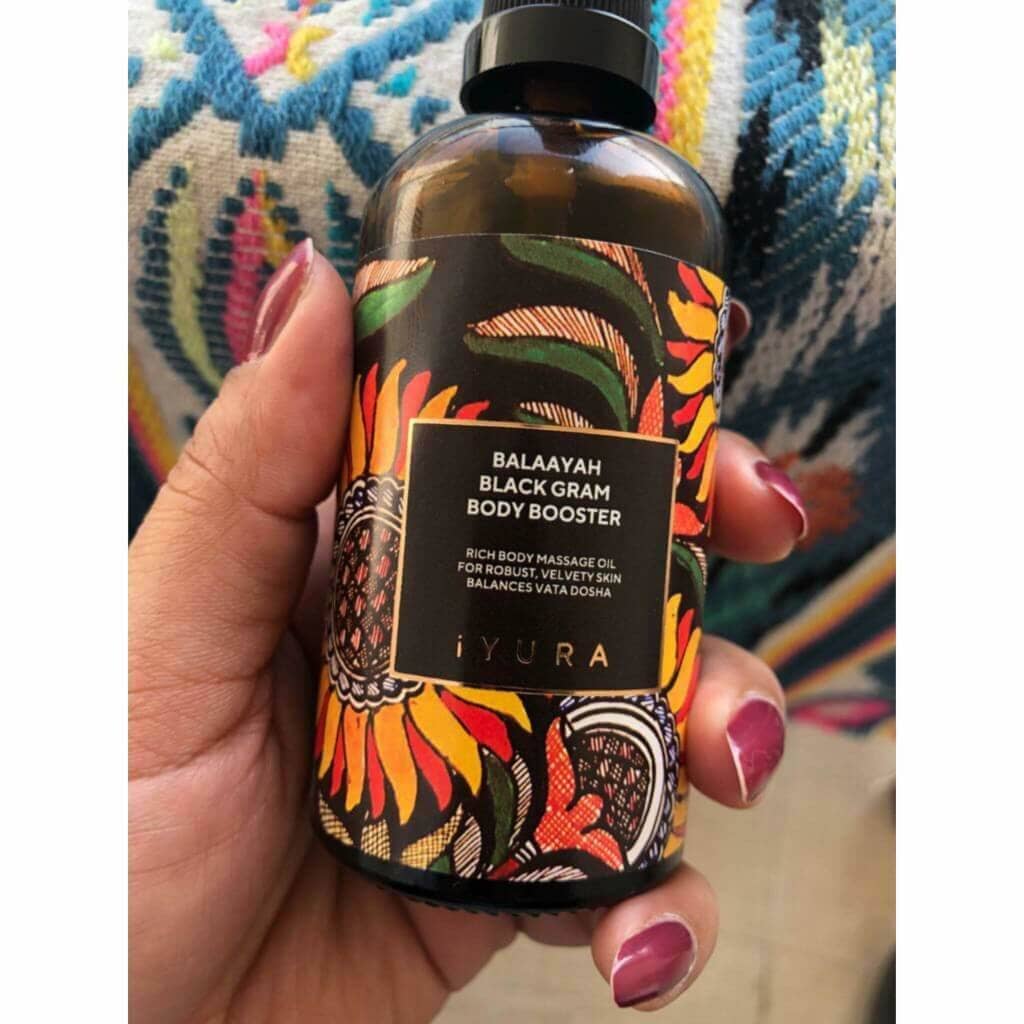 Balaayah Black Gram Body Booster: Body Massage Oil for Dry, Aging Skin - In 5 Indulging Aromas! - Image 19