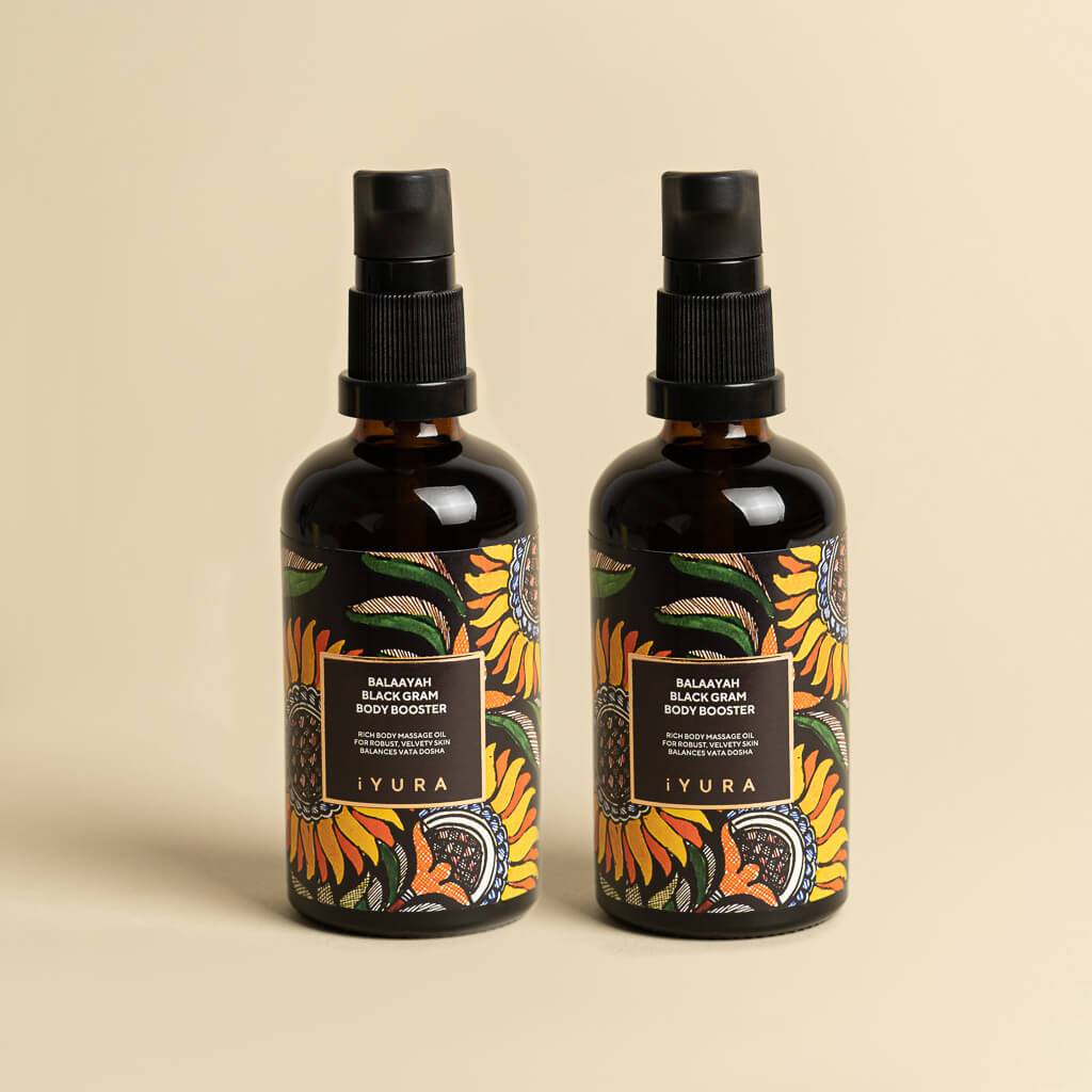 Balaayah Black Gram Body Booster - With Black Gram, Sesame Seed + Other Ayurvedic Herbs - Pack of 2