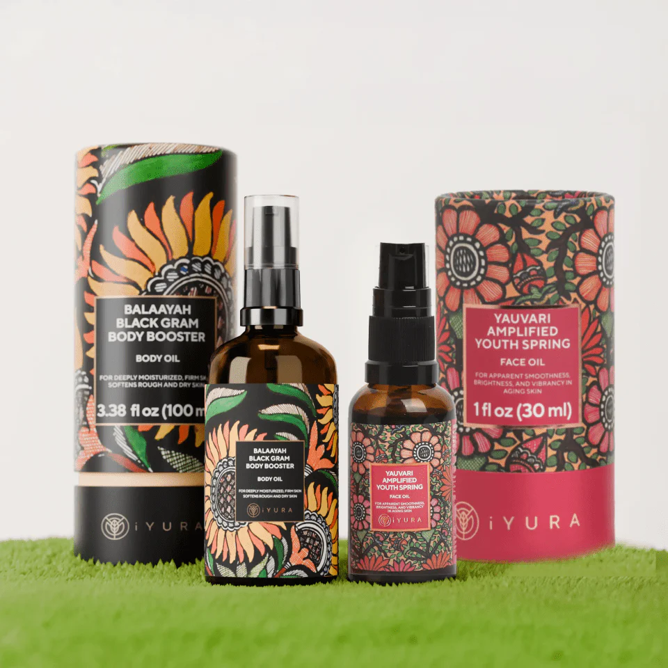 Black Gram Face and Body Duo - Ayurvedic Marvels for Dry, Aging & Mature Skin