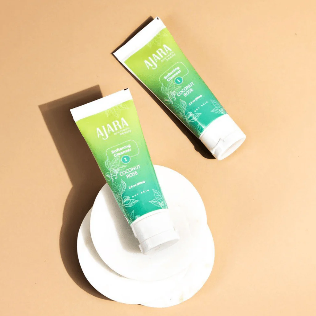 Coconut Rose Softening Cleanser - For Dry, Mature Skin - Pack of 2