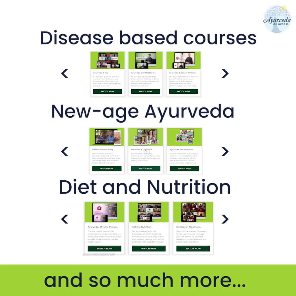 Ayurveda All Access - Annual Subscription to All Ayurveda Video Courses - Image 5