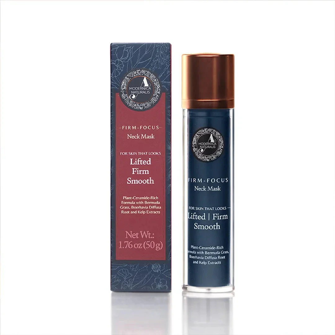 Firm-Focus Neck Mask - Lifts, Firms, Smooths the Appearance of Saggy, Loose Skin on the Neck, Jaw, Chin & Upper Chest - Focused Neck Firming Action with Phyto-Ceramides and Water Lily - Image 2