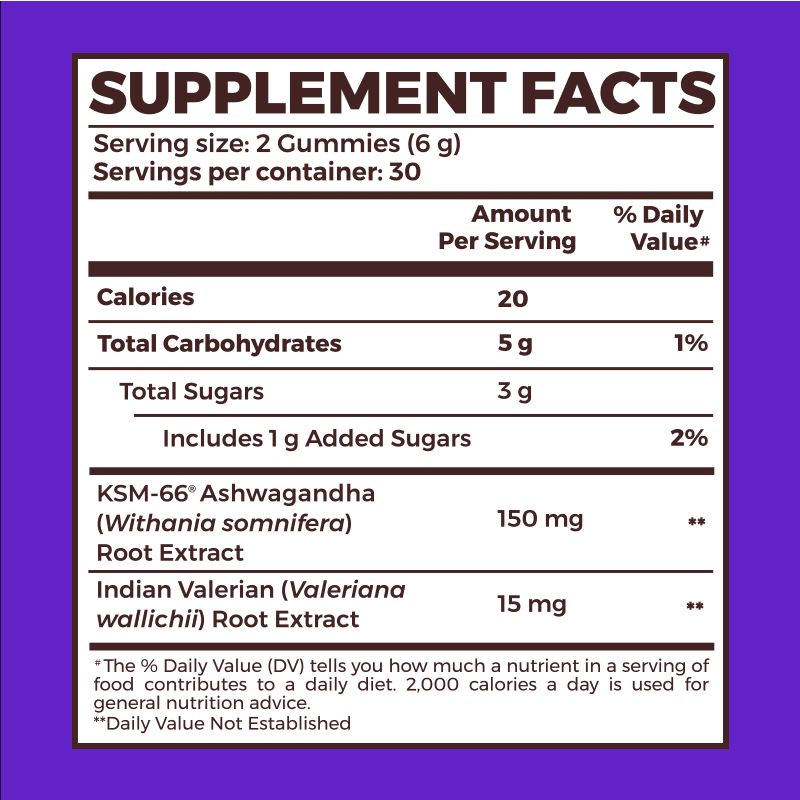 Sleep Gummies with KSM 66 Ashwagandha and Valerian Root for Blissful Sleep - Image 3