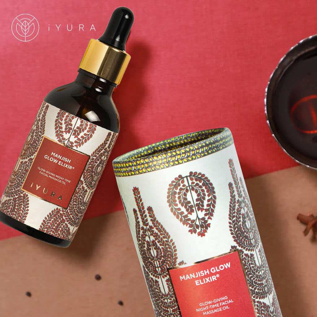 AM/PM Face Oils - 5,000 Year Old Skincare Ritual - Best Ayurvedic Skin Oils for Morning and Evening Daily with Haldi, Manjishta, Natural Vitamin C, Vitamin E - Morning Brightening Oil + Evening Even-Toning Oil - Image 6