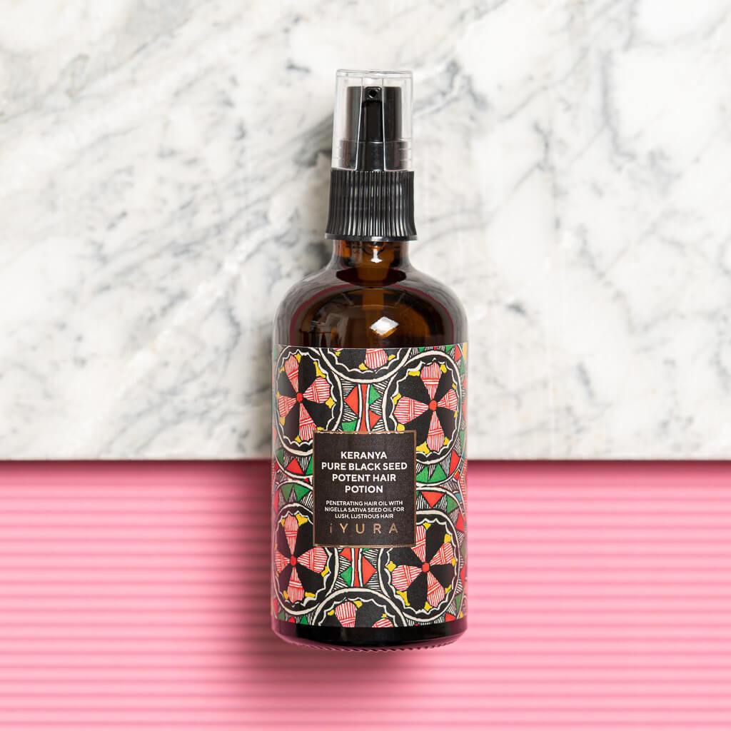 iYURA Keranya Pure Black Seed Potent Hair Potion - Award-Winning Hair Treatment - Image 2