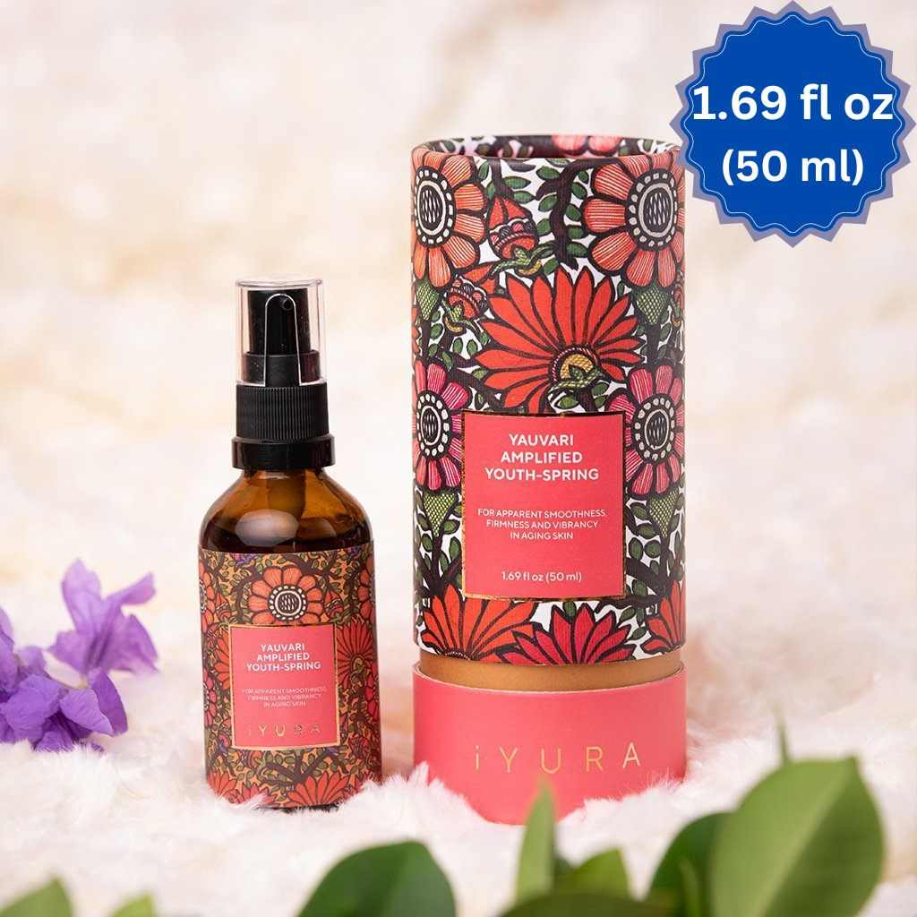 Yauvari Amplified Youth Spring - Ayurvedic Facial Moisturizer for Dry, Mature Skin - Image 6