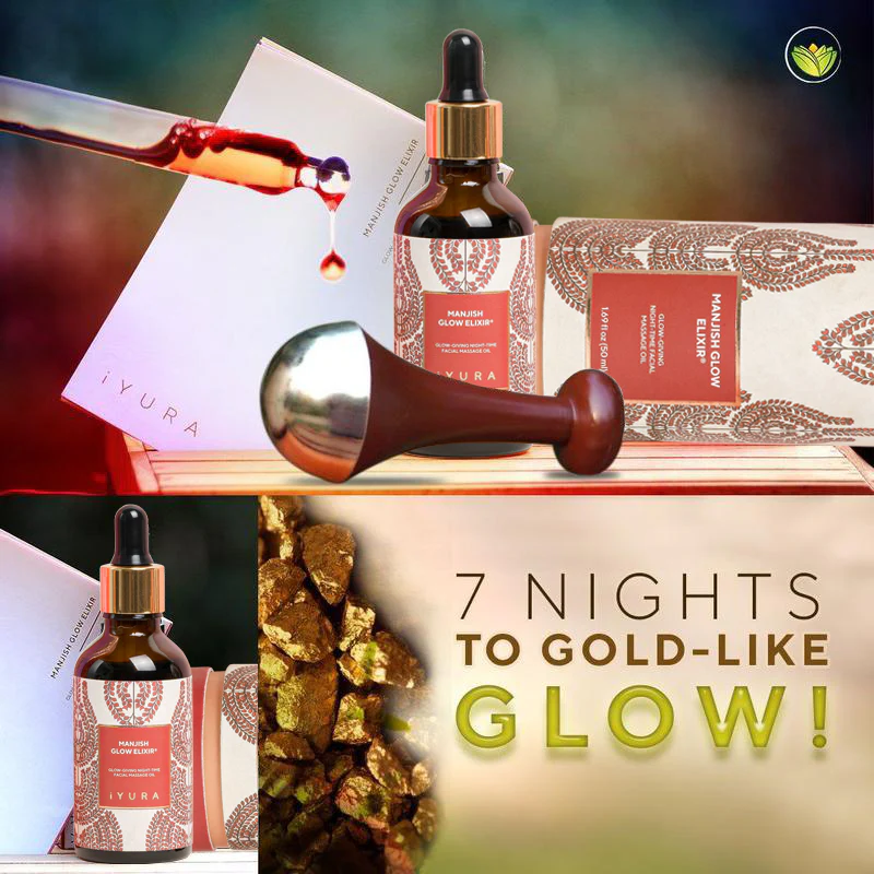 Kansa Wand for Face & Body with Manjish Glow Elixir - Image 4