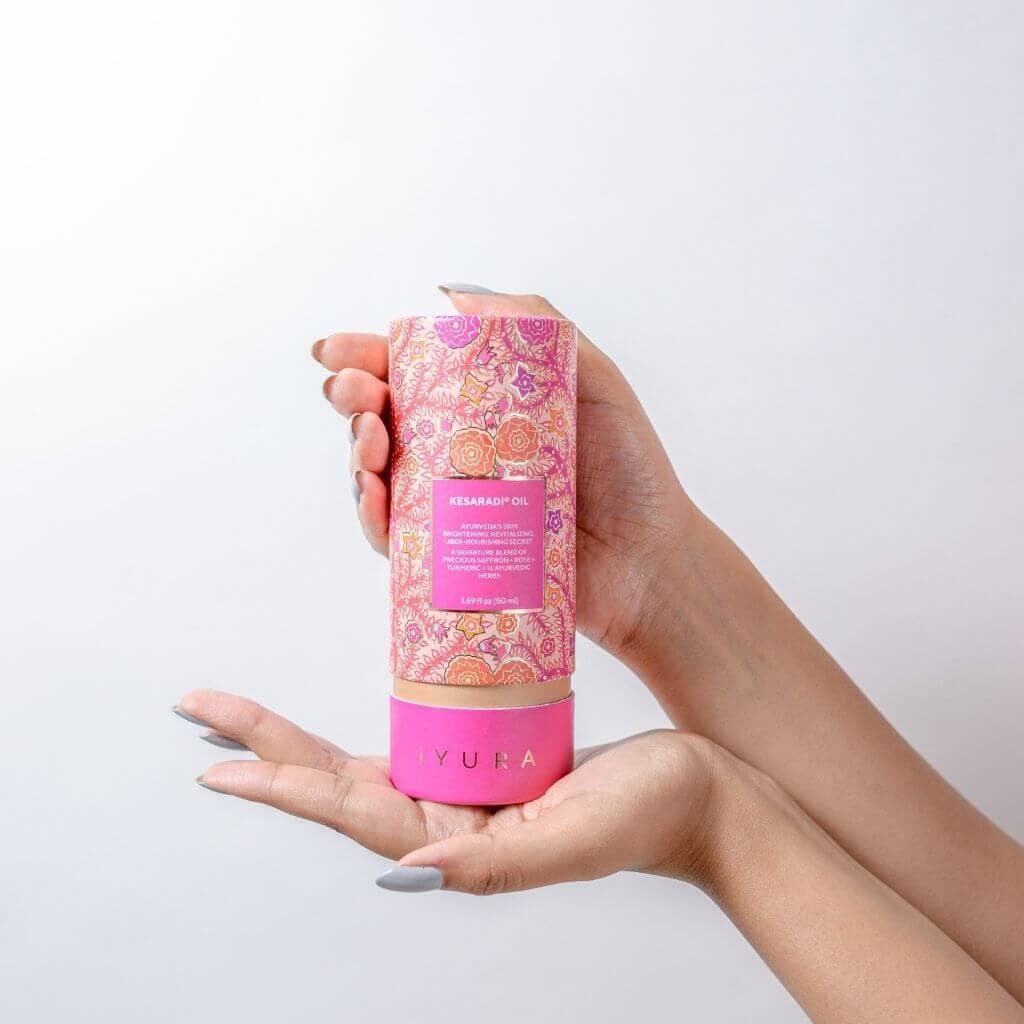 Kesaradi Daily Glow - iYURA Face Oil for Dry Skin or Sensitive Skin - Natural Skincare for Glowing Skin - With Saffron - Image 4