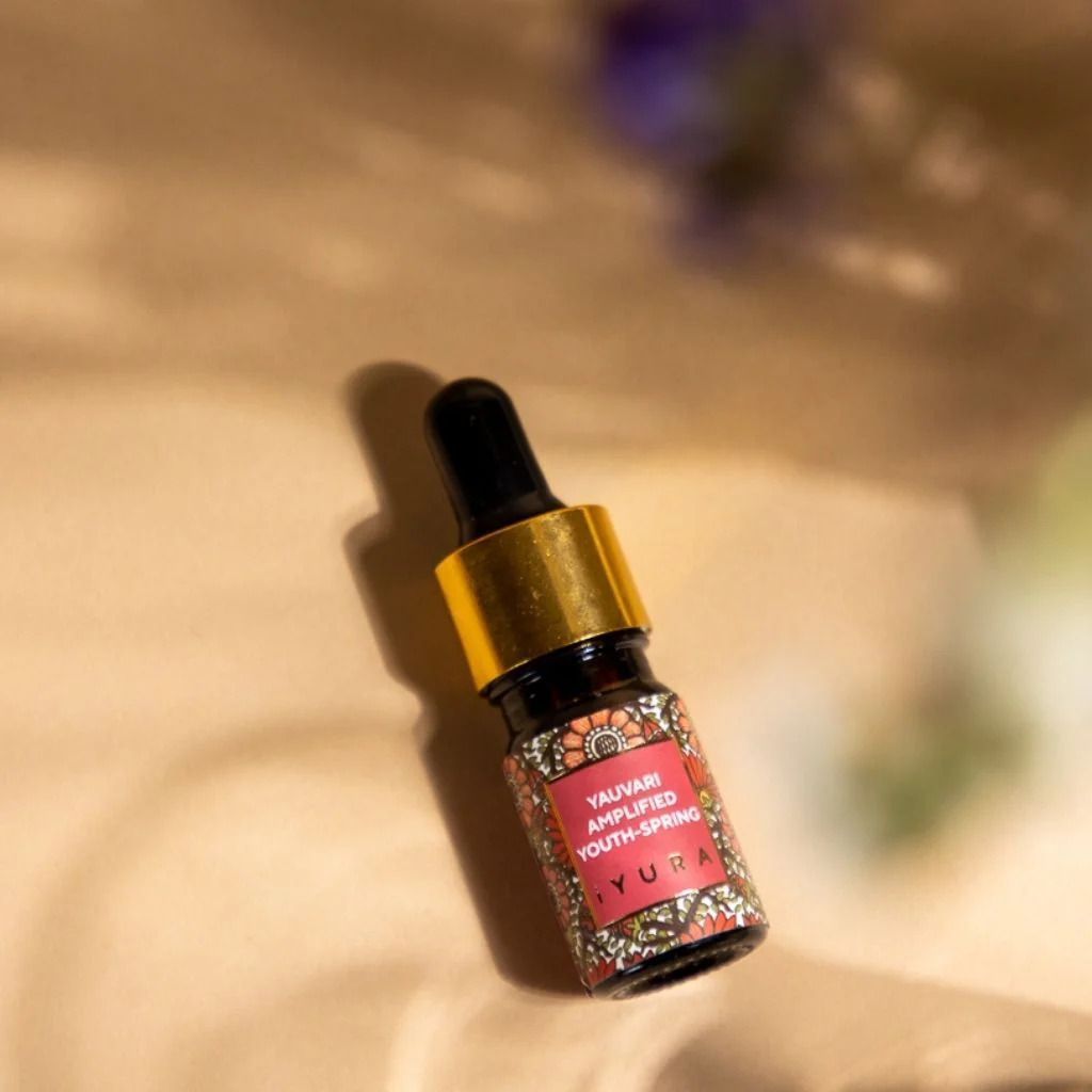 Mini Yauvari Amplified Youth Spring - Face Moisturizing Oil - With the Power of Black Gram - Image 3