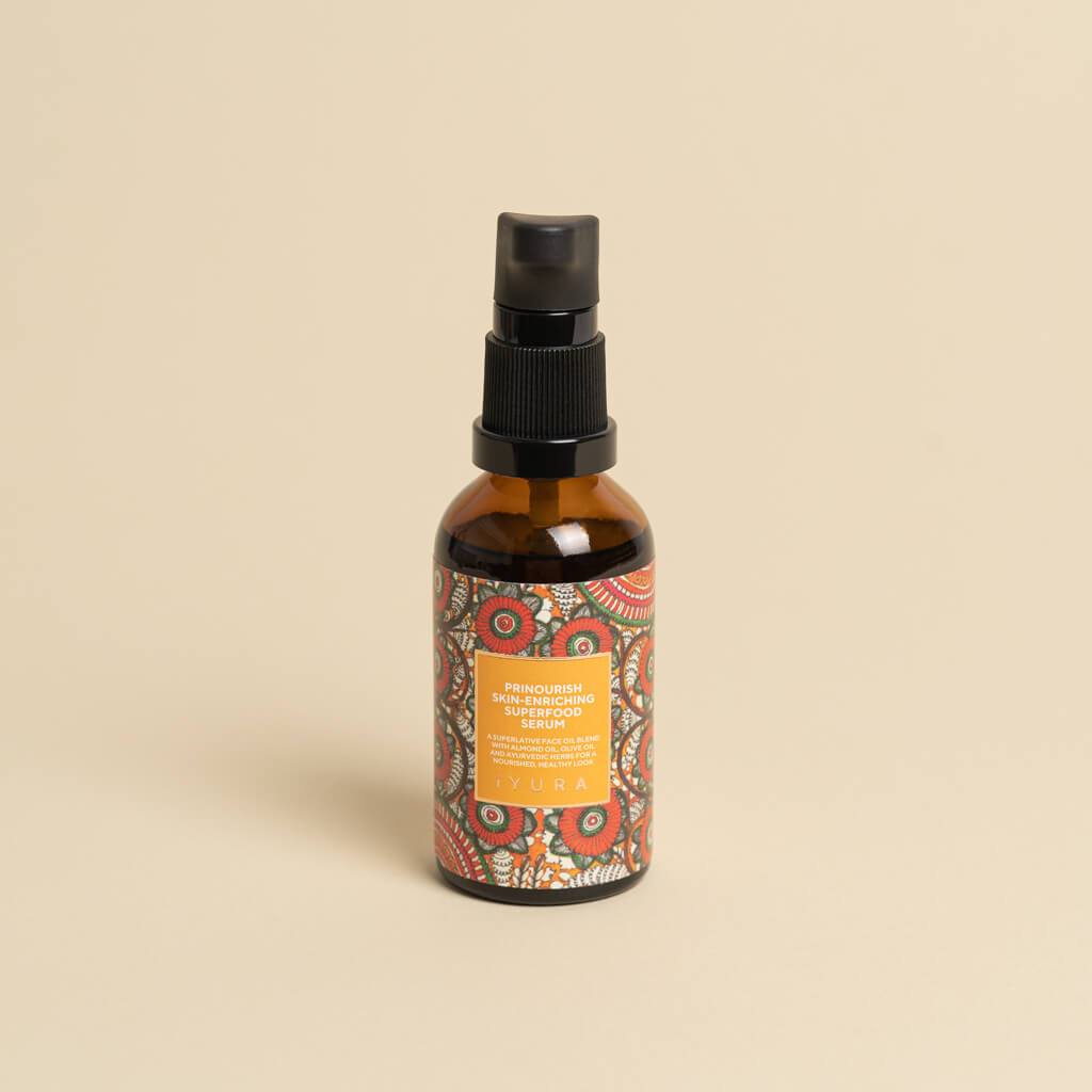 Prinourish Skin-Enriching Superfood Serum - With Almond Oil, Olive Oil, Turmeric, Mango & More Ayurvedic Herbs - Ayurveda’s Triple-4 – 3 – 2 Formula for Fully Cared-For Skin - Image 11