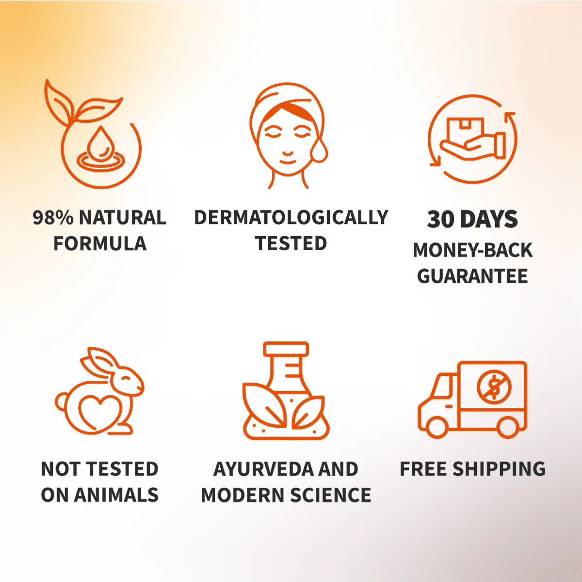 Rufolia Bi-Phasic Face Serum – Brightens, Softens and Plumps Dull, Crepey, Aging Skin – Water-Oil Hybrid Serum with Manjistha, Tomato, Coffee Seed & Plant-based Squalane – Best Bi-Phasic Face Serum For Mature Skin - With Clinically Proven Ingredients - Image 9