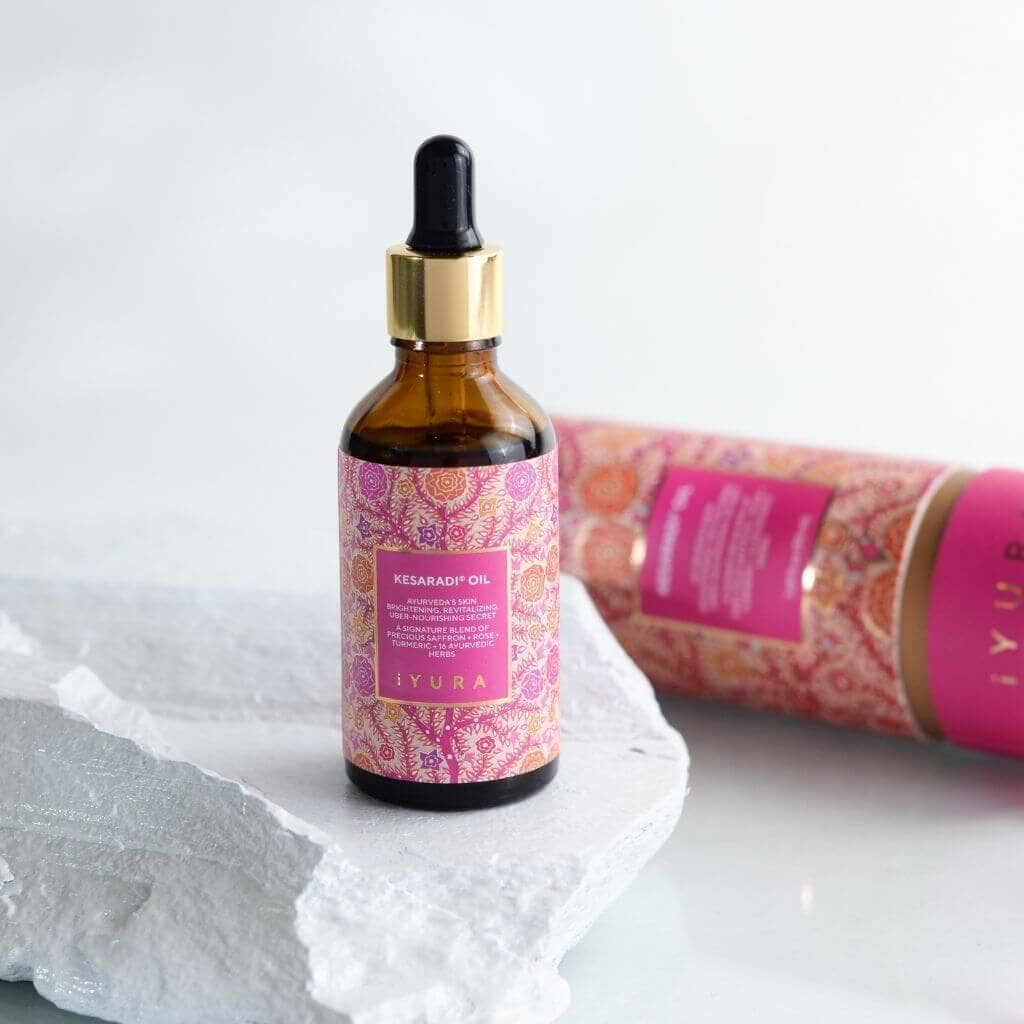 Saffron and Turmeric Body and Face Moisturizing Duo - Zafaloe Bright Moisture Hand and Body Lotion and Kesaradi Face Oil - Image 4