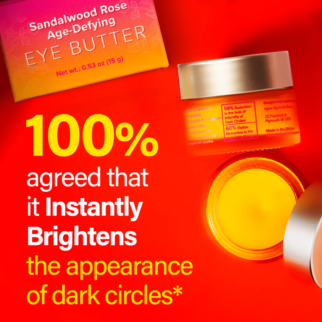 Ajara | Sandalwood Rose Age Defying Eye Butter | 15 g (0.53 oz) - Image 2
