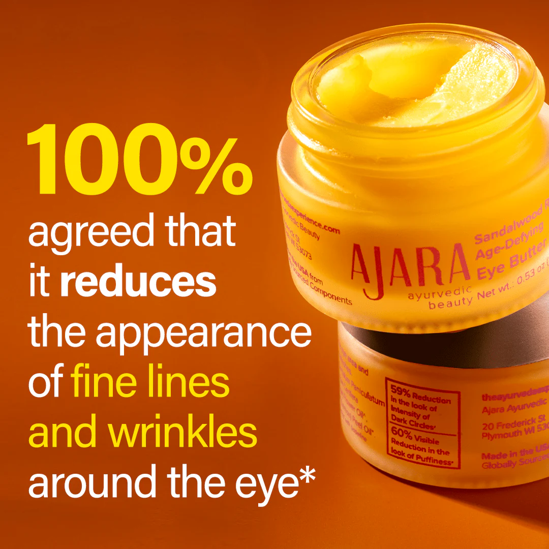 Ajara | Sandalwood Rose Age Defying Eye Butter | 15 g (0.53 oz) - Image 3
