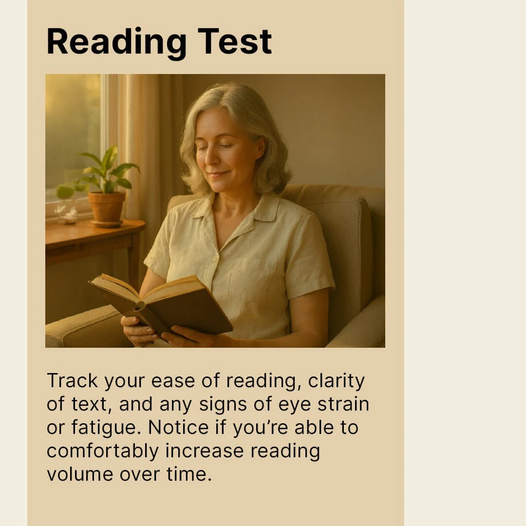 Simple At-Home Eye Test Guide to Track Your Vision Progress | Worth $15 - Image 3