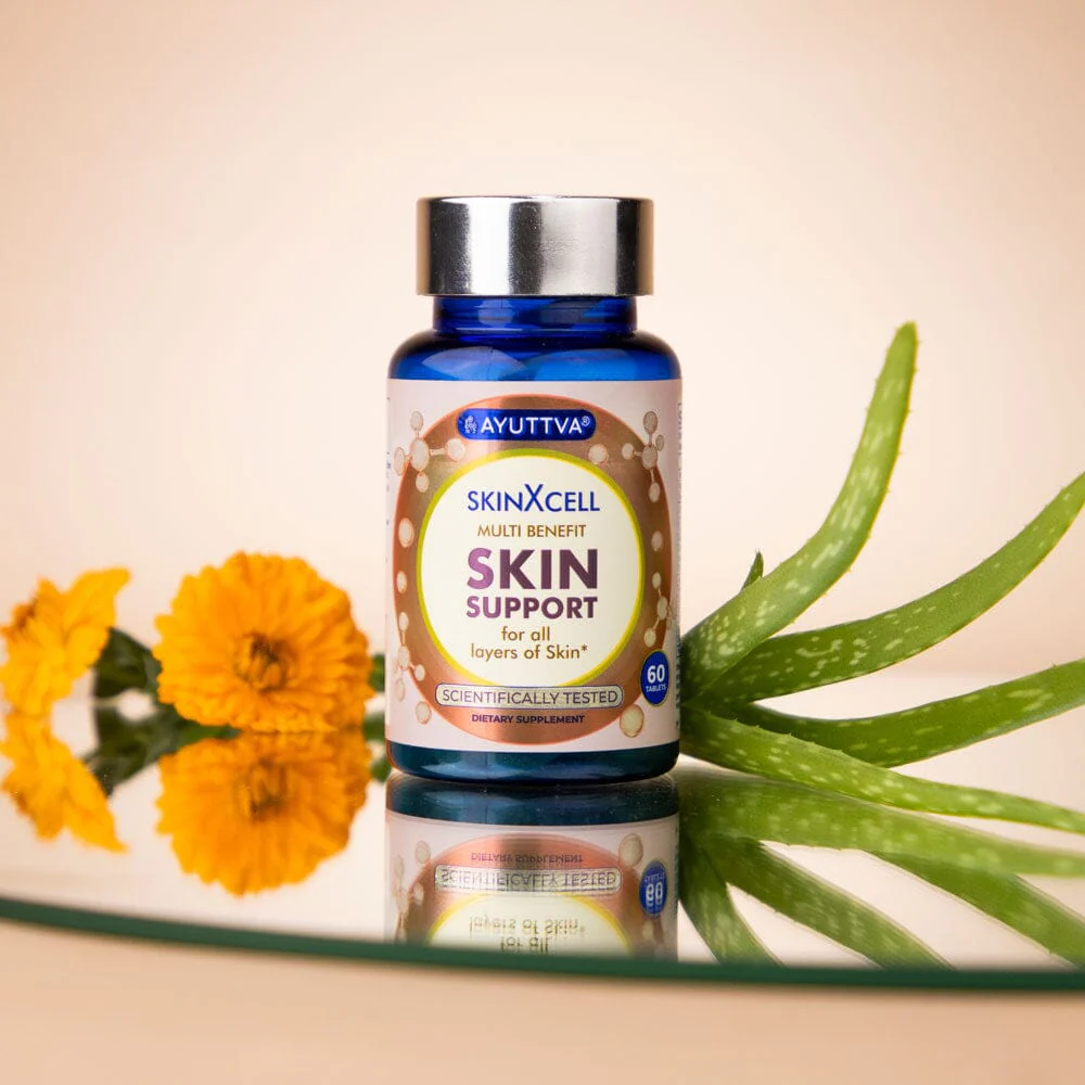 SkinXcell - Multi Benefit Skin Support For ALL Layers | VEGAN Collagen Booster - Pack of 2 - Image 6