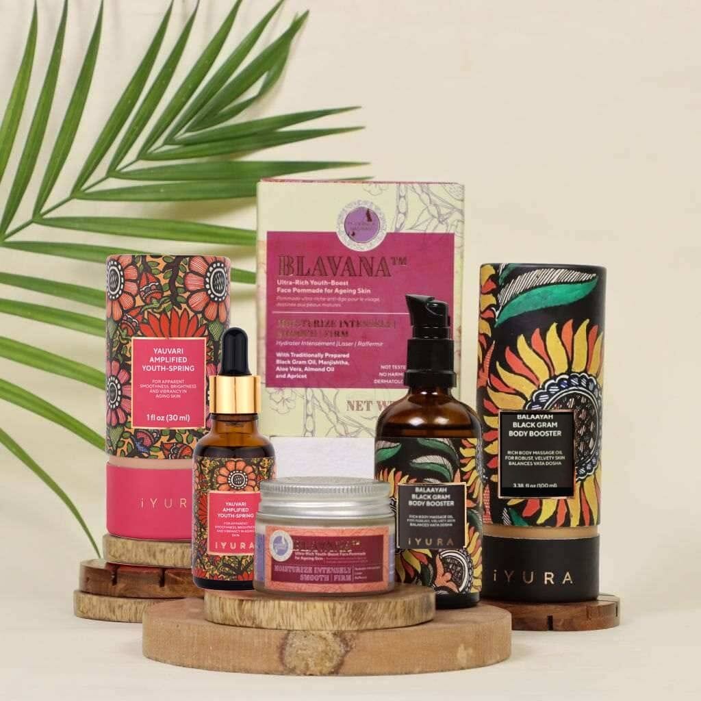 The Ayurveda Experience Black Gram Edit; Face and Body Trio with the Power of Black Gram - Image 2